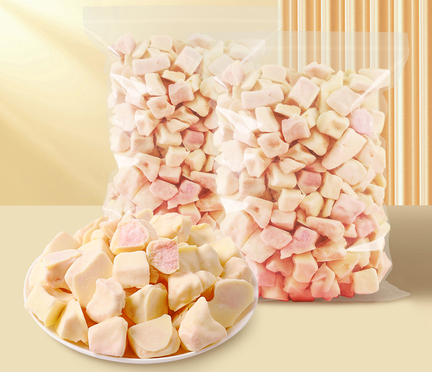 散裝凍干涂層水蜜桃脆水果蔬菜脆片廠家生產(chǎn)代理批發(fā)代加工訂制出口