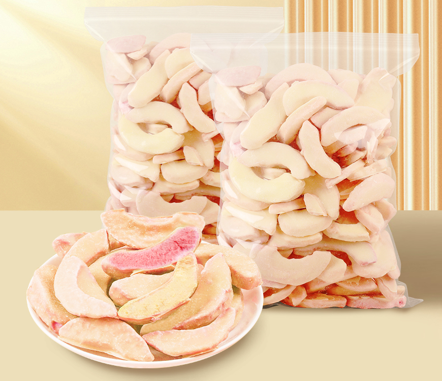 涂層凍干水蜜桃